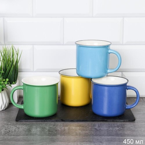 736153 (в уп.72шт.) - Кружка 450мл. Классика /C166 [01108581] 736153 (в уп.72шт.) - Кружка 450мл. Классика /C166A/, материал: керамика.