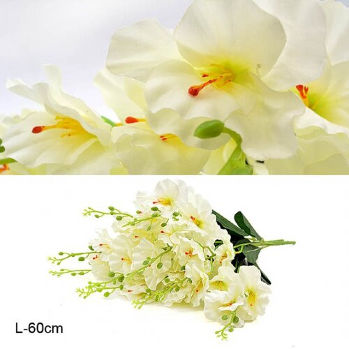 608843 (в уп.100/400шт.) - Цветок искусственный /A [01098381] 608843 (в уп.100/400шт.) - Цветок искусственный /A36/A42/, размер: L=60см, материал: пластик.