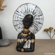 733296 (в уп.18шт.) - Статуэтка Африканка 17,5х8х2 [01107649]