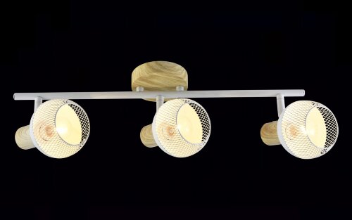 МС-DA6100/3 WD+WH (6) светильник потолочный [01101686] МС-DA6100/3 WD+WH (6) светильник потолочный