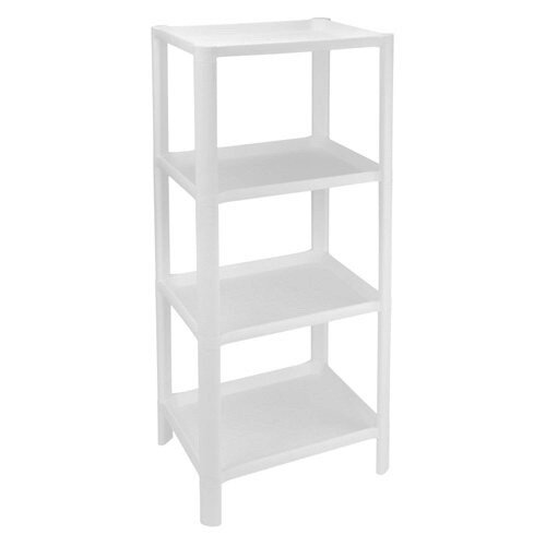 425729-РСВ (в уп.3шт.) - Полка прямоугольная малая [01099777] 425729-РСВ (в уп.3шт.) - Полка прямоугольная малая (4 секции) 340х280х750 Белый М2745