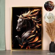 752033 (в уп.24шт.) - Картина 50х50см. Лошадь / T2 [01111420]