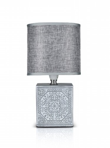 В-HS8452 grey+grey shade, размер: 140*110*265мм (2 [01104542] В-HS8452 grey+grey shade, размер: 140*110*265мм (24) светильник настольный