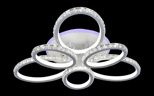 МС-DK5860A/3+3 WH (RGB) Led 258W+8W 3000K+4000K+65 [01096881] МС-DK5860A/3+3 WH (RGB) Led 258W+8W 3000K+4000K+6500K диммер (1) светильник потолочный