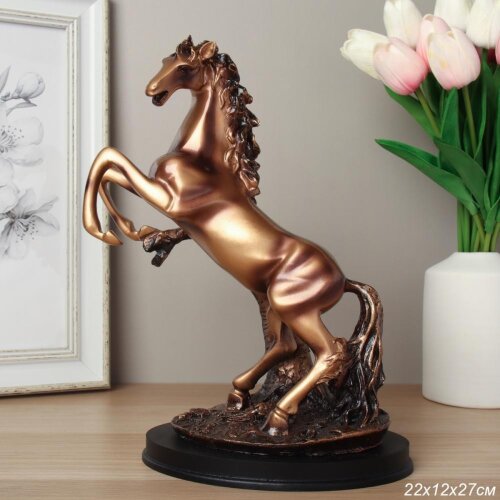 740495 (в уп.16шт.) - Фигурка Лошадь 27см. / 2116 [01110016] 740495 (в уп.16шт.) - Фигурка Лошадь 27см. / 2116 /, материал: полистоун.