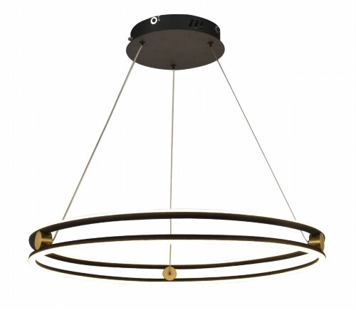 Х22047/600 BK+BRASS LED85W 3000-4000-6000K Dimmer [01104413] Х22047/600 BK+BRASS LED85W 3000-4000-6000K Dimmer (1) светильник потолочный