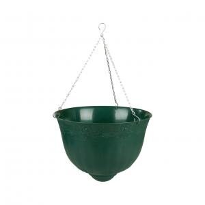 3166М (8) - Кашпо"Венеция" 18л. подвес.(диам.400мм [01063084] 3166М (8) - Кашпо"Венеция" 18л. подвес.(диам.400мм) (зел)