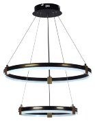 МС-DK6043/2 BK+GOLD Led 68W 3000K+4000K+6500K димм [01100195]