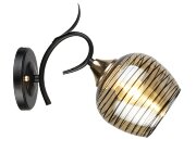 ВР-N4150/1W BK+FGD (20) светильник настенный [01098641]