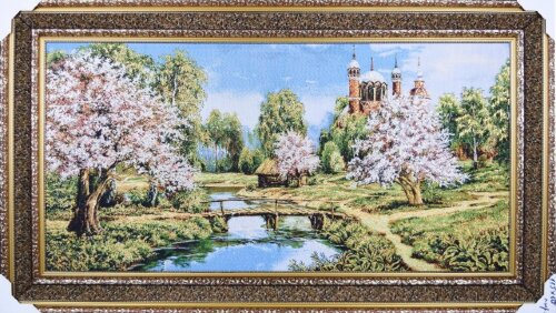 115*65 18 М/Р Картина гобелен с люрексом [01107043] 115*65 18 М/Р Картина гобелен с люрексом