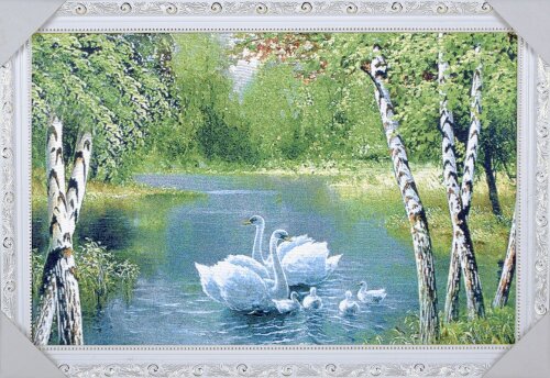 40*60 63Б Картина гобелен белая рамка [01111857] 40*60 63Б Картина гобелен белая рамка