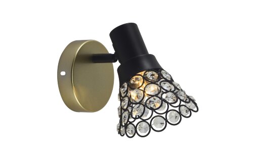 МС-DA6101/1 GD+BK (10) светильник потолочный [01101687] МС-DA6101/1 GD+BK (10) светильник потолочный