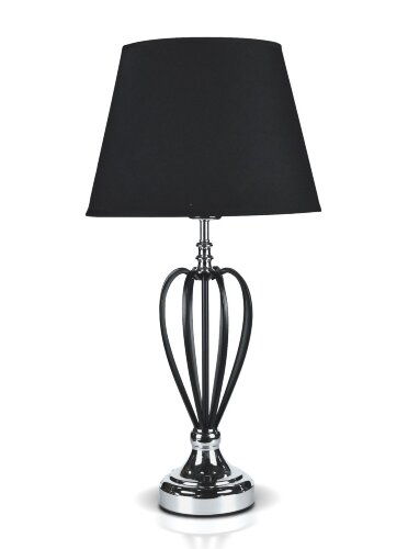 Д-JM4401-6 Sliver+Black, размер: 300*300*590мм (6) [01100503] Д-JM4401-6 Sliver+Black, размер: 300*300*590мм (6) светильник настольный