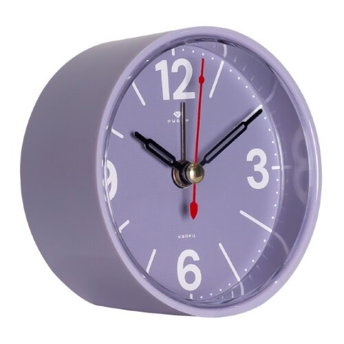В7-020 (40) Будильник кварц, корпус сиреневый "Кла [01108142] В7-020 (40) Будильник кварц, корпус сиреневый "Классика" Рубин