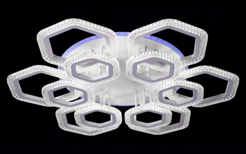 МС-LI8490C/6+6B WH (RGB) Led 115W+8W 3000K+4000K+6 [01101741] МС-LI8490C/6+6B WH (RGB) Led 115W+8W 3000K+4000K+6500K диммер (1) светильник потолочный