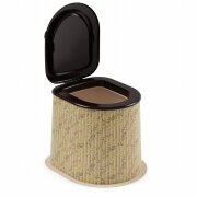 3025М (в уп.5шт.) - Туалет дачный "Плетёнка" декор [01048529]