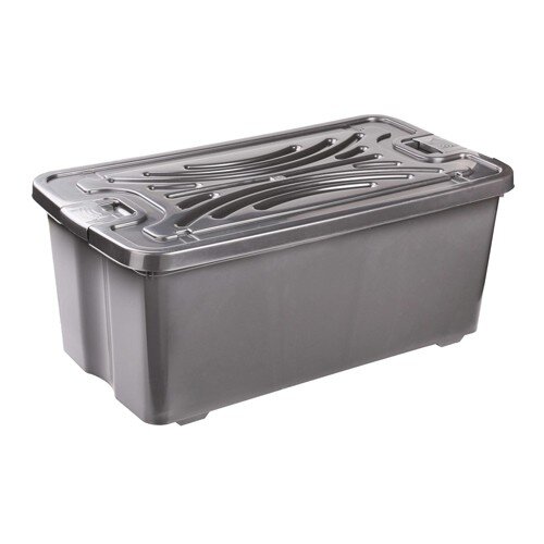 318254-РСВ (в уп.3шт.) - Контейнер &quot;Эконом&quot; 75л. п [01090525] 318254-РСВ (в уп.3шт.) - Контейнер "Эконом" 75л. прямоугольный (с крышкой) М7359