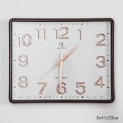 607645 (в уп.10шт.) - Часы настенные, квадратные, [01109224]