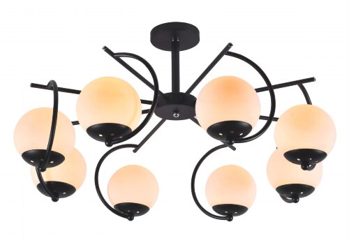 МС-XA1115B/8 BK+CR (2) светильник потолочный [01103788] МС-XA1115B/8 BK+CR (2) светильник потолочный