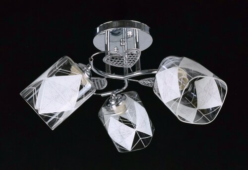 ДС6435B/3 CR (4) светильник потолочный [01099393] ДС6435B/3 CR (4) светильник потолочный