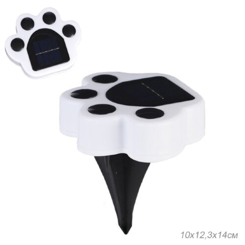 690376 (в уп.4/96шт.) - Светильник садовый на солн [01099269] 690376 (в уп.4/96шт.) - Светильник садовый на солнечной батарее 14х12,3см /PM-351/, материал: пластик.