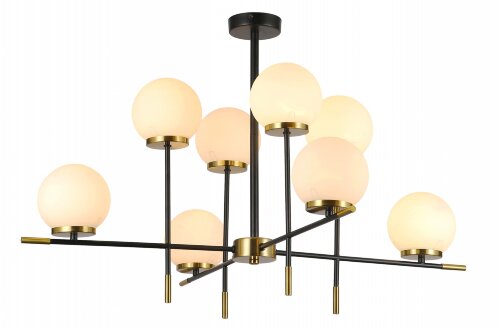 MDG40059/8 BK+COPPER, D860*H546мм, E27*8*60W, (1) [01109195] MDG40059/8 BK+COPPER, D860*H546мм, E27*8*60W, (1) светильник потолочный