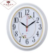 2623-009 (в кор.10шт.) - Часы настенные овал., раз [01090213]