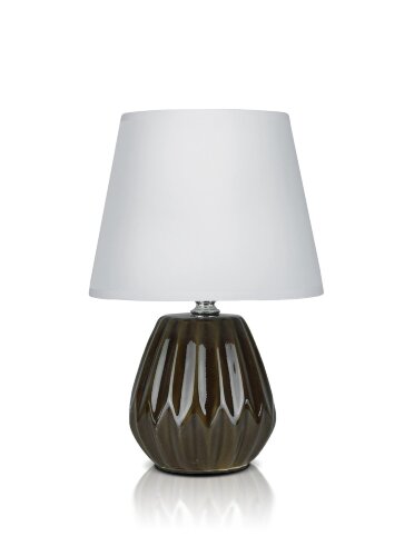 А-LE514 Brown+White абажур, размер: 180*180*280мм [01104305] А-LE514 Brown+White абажур, размер: 180*180*280мм (24) светильник настольный