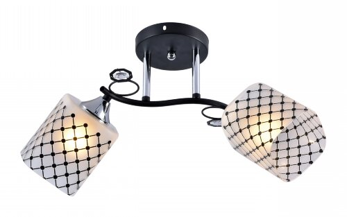 МС-XA1257B/2 BK+CR (10) светильник потолочный [01097142] МС-XA1257B/2 BK+CR (10) светильник потолочный