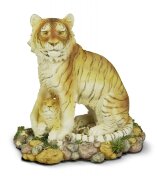 HS020287 (4) - Фигурка "Тигрица с тигренком" 12", [01021958]