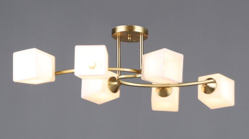 ВР-N6397/6 COP L765*W430*H195 мм (4) светильник по [01109624] ВР-N6397/6 COP L765*W430*H195 мм (4) светильник потолочный