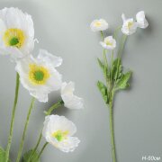 751188 (в уп.200шт.) - Цветок искусственный БЕЛЫЙ [01111835]