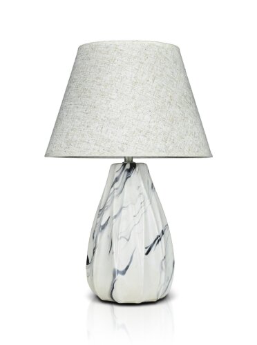 К-M408-10&quot; White+White shade H46см (12) светильник [01104765] К-M408-10" White+White shade H46см (12) светильник настольный
