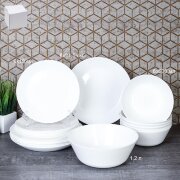 735099 (в уп.2шт.) - Столовый набор 19пр. Евро бел [01108405]