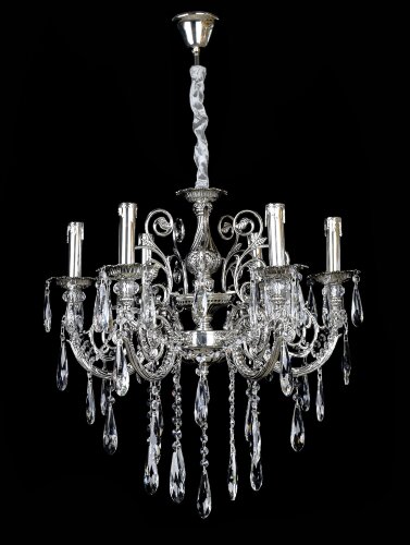 П-A59029/6 SV+BK Размер: D720*H610мм (1) светильни [01109430] П-A59029/6 SV+BK Размер: D720*H610мм (1) светильник потолочный