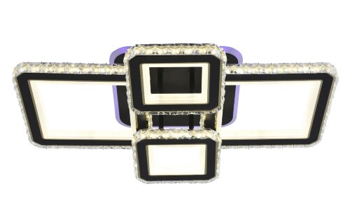 МС-XI3904/4 BK+FGD (RGB) Led 120W+5W 3000K+4000K+6 [01100690] МС-XI3904/4 BK+FGD (RGB) Led 120W+5W 3000K+4000K+6500K диммер (1) светильник потолочный