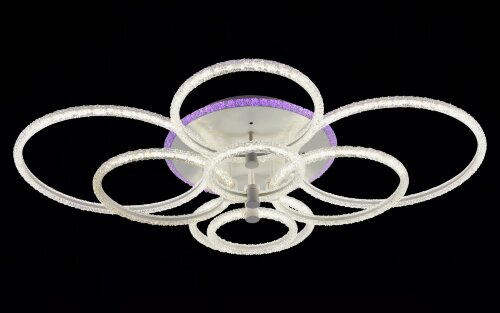 МС-XI3600C/8 WH (RGB) Led 139W+6W 3000K+4000K+6500 [01100692] МС-XI3600C/8 WH (RGB) Led 139W+6W 3000K+4000K+6500K диммер (1) светильник потолочный