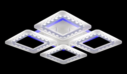 Э19270/4 WH Led 72+27W 3000+4000K+6500K диммер (1) [01097706] Э19270/4 WH Led 72+27W 3000+4000K+6500K диммер (1) светильник потолочный