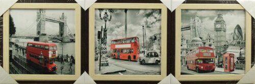 30*30 45 - Репродукция-триптих картины [01088150] 30*30 45 - Репродукция-триптих картины