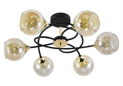 МС-XA1356B/6 BK+FGD (4) светильник потолочный [01102758] МС-XA1356B/6 BK+FGD (4) светильник потолочный