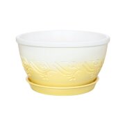 26054 (в кор.2шт.) - Цветочный горшок "Есения", жё [01088820]