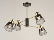 ВР-N6824/4 COP+BK D740*H435мм (4) светильник потол [01110200]