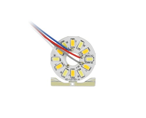 АР-LED 35mm-3000+6500K 3+3W светодиодная лампочка [01108501] АР-LED 35mm-3000+6500K 3+3W светодиодная лампочка