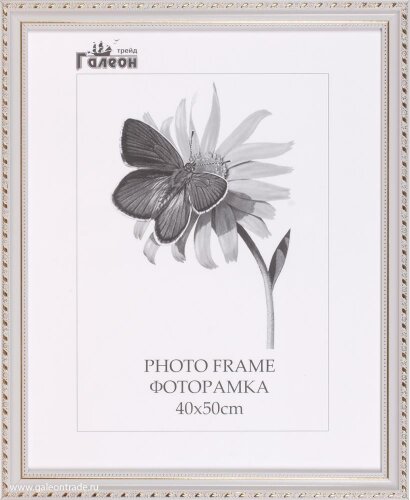 676518 (в уп.10шт.) - Фоторамка 40x50см. /3011C-01 [01110013] 676518 (в уп.10шт.) - Фоторамка 40x50см. /3011C-012AL1/, материал: пластик, стекло, двп.