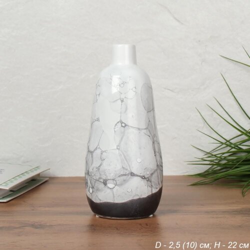 720433 (в уп.48шт.) - Ваза  H=22 см, D=2,5 (10см). [01105594] 720433 (в уп.48шт.) - Ваза  H=22 см, D=2,5 (10см). / WRF-44 /, материал: керамика.