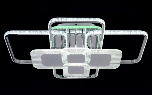 МС-DK5888/8 CR (RGB) Led 139W+6W 3000K+4000K+6500K [01101326] МС-DK5888/8 CR (RGB) Led 139W+6W 3000K+4000K+6500K диммер (1) светильник потолочный