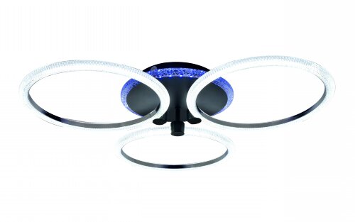 Х20548/3M+1 BK+CR подсветка RGB LED 70W 3000K-4000 [01103137] Х20548/3M+1 BK+CR подсветка RGB LED 70W 3000K-4000K-6000K диммер (5) светильник потолочный