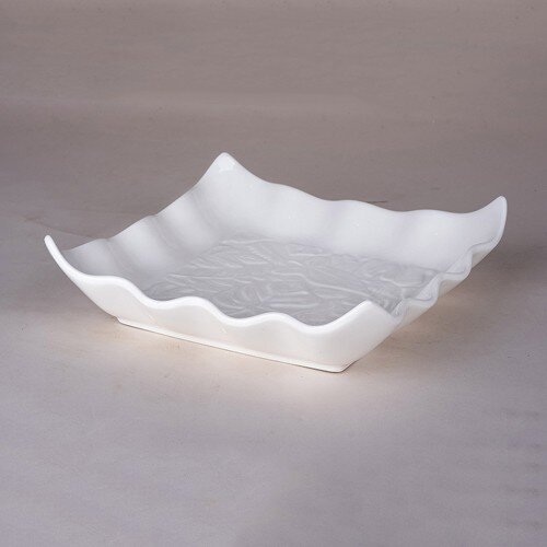 559915-РСВ (в уп.1шт.) - Тарелка десертная 20х20см [01110335] 559915-РСВ (в уп.1шт.) - Тарелка десертная 20х20см, ф.квадрат 9006, материал: фарфор.