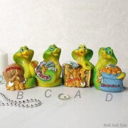 732279 (в уп.144шт.) - Копилка Змея 8х6,5х9,5см. / [01107025]