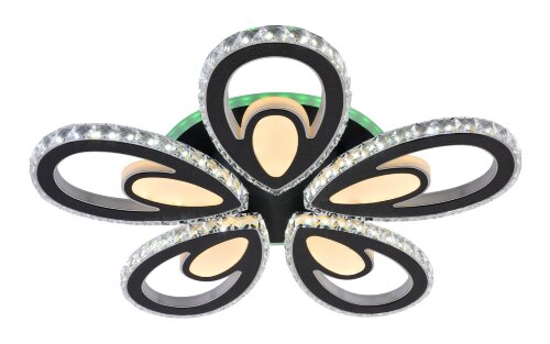 МС-XI3907/5 GRAPHITE+CR (RGB) Led 153W+5W 3000K+40 [01102457] МС-XI3907/5 GRAPHITE+CR (RGB) Led 153W+5W 3000K+4000K+6500K диммер (1) светильник потолочный